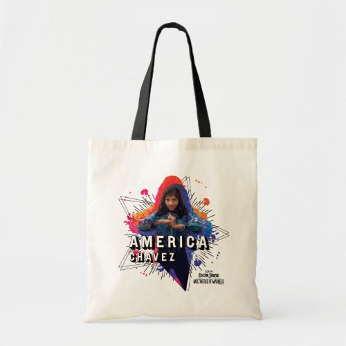 America Chavez Star Character Graphic Tote Bag