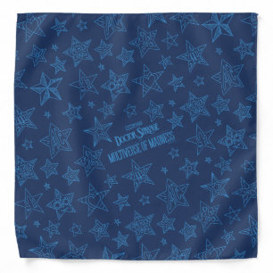 America Chavez Star Pattern Bandana