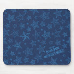 America Chavez Star Pattern Mouse Pad
