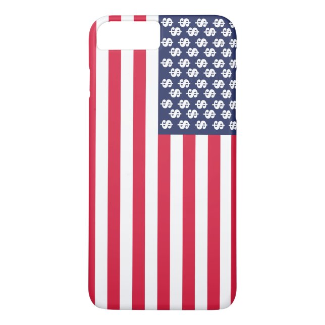 america country dollar symbol flag united states u Case-Mate iPhone case (Back)
