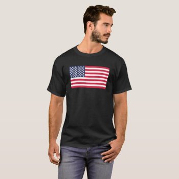 America Country Dollar Symbol Flag United States U T-shirt by tony4urban at Zazzle