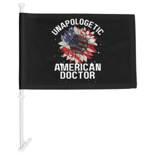 America doctor tees car flag