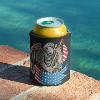 America Eagle   Can Cooler