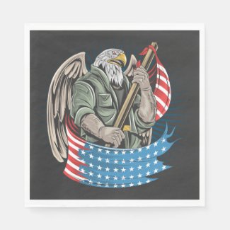 America Eagle   Napkins