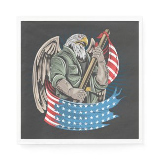 America Eagle Napkins