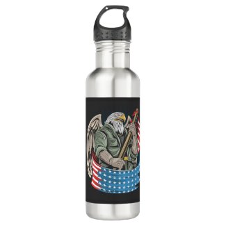 America Eagle      Stainless Steel Water Bottle