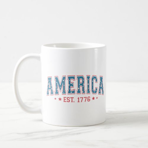 America Est 1776 Coffee Mug