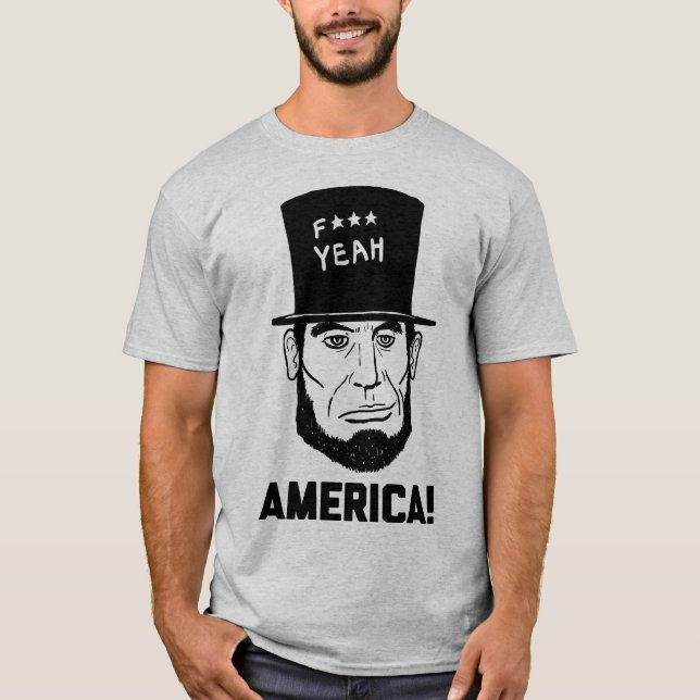 America F Yeah! T-Shirt (Front)