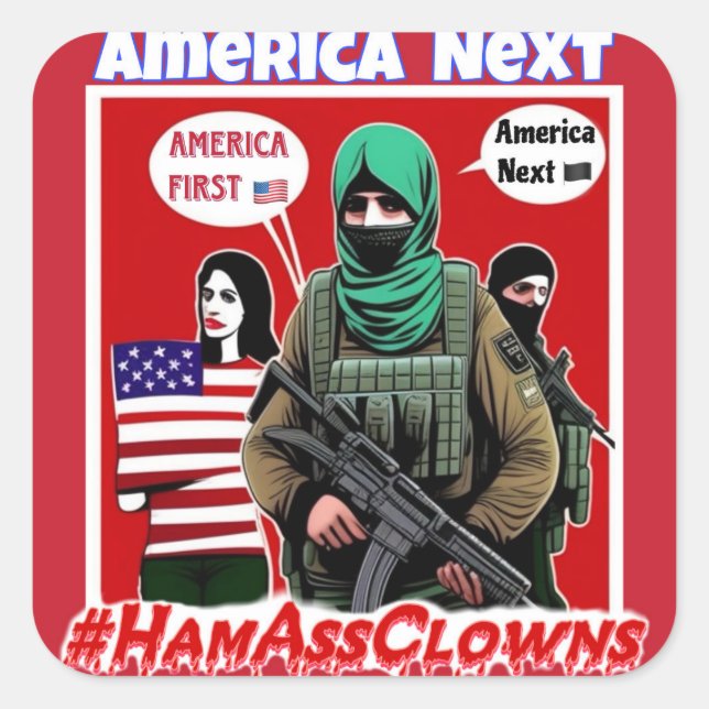 America First/America Next Stickers (Front)