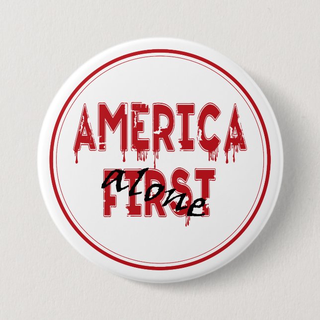 America First... Button (Front)