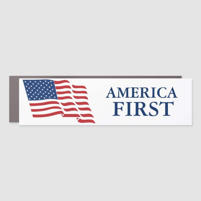 America First Car Magnet (Front)