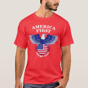 America first eagle trump 2020 T-Shirt