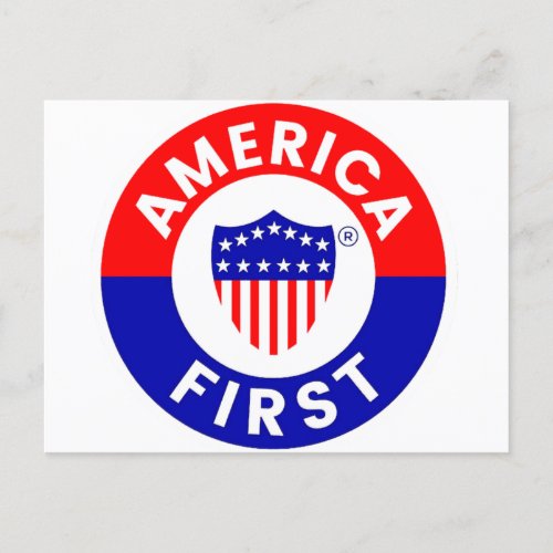 America First Post Card