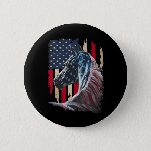 America Flag 4th Of July Independence Day 1  Button