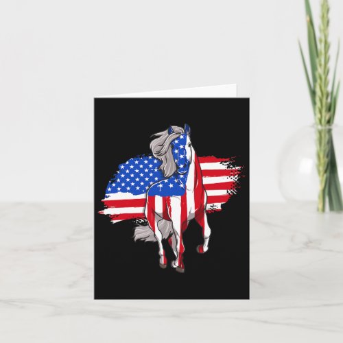 America Flag 4th Of July Independence Day  Card
