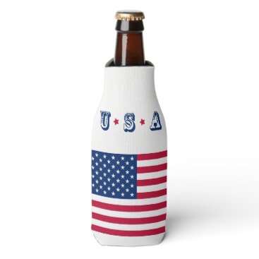 America flag American USA Bottle Cooler America flag American USA Bottle Cooler