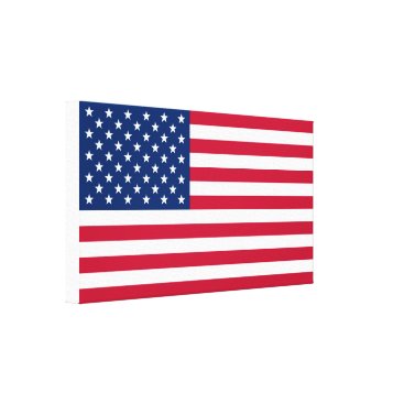America flag American USA Canvas Print America flag American USA Canvas Print