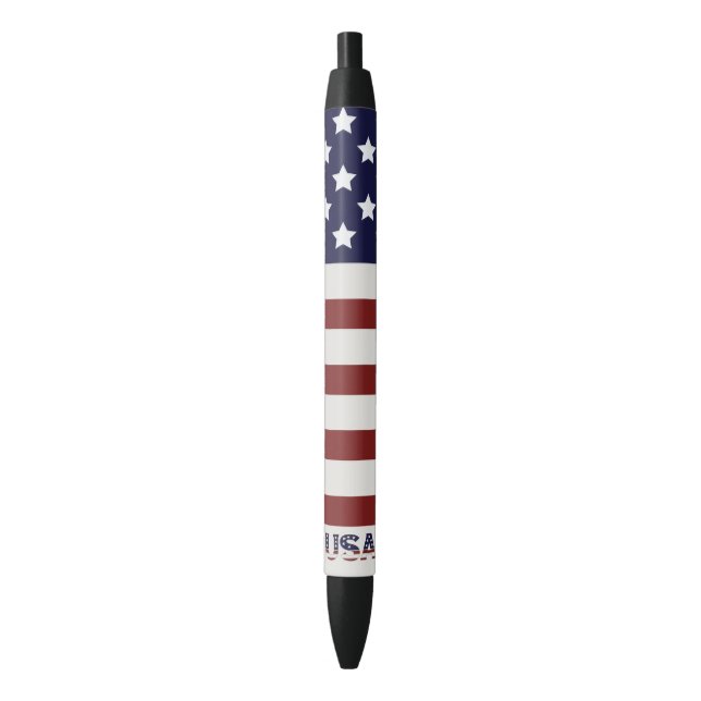  America Flag American USA  Pattern  Pen (Front Vertical)