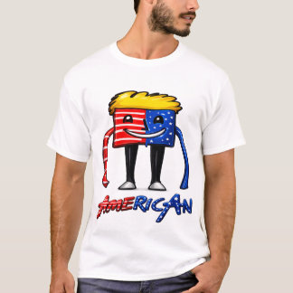 america flag graphic mens clothing T-Shirt