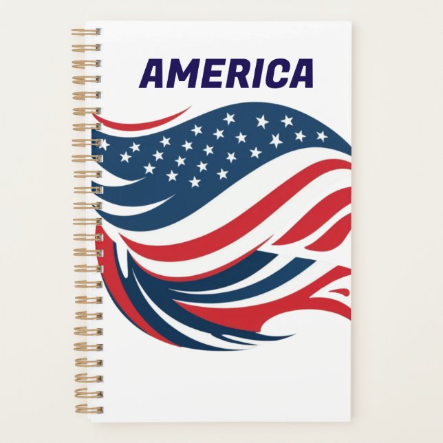 AMERICA FLAG PLANNER  (Front)