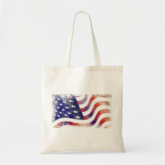 America Flag Tote Bag
