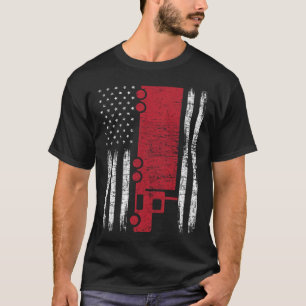 America Flag Truck lgbt article T-Shirt