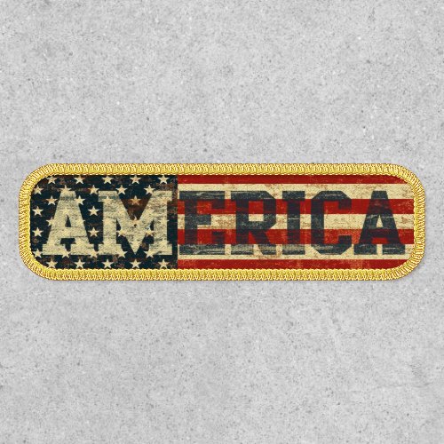 America Flag USA Patch