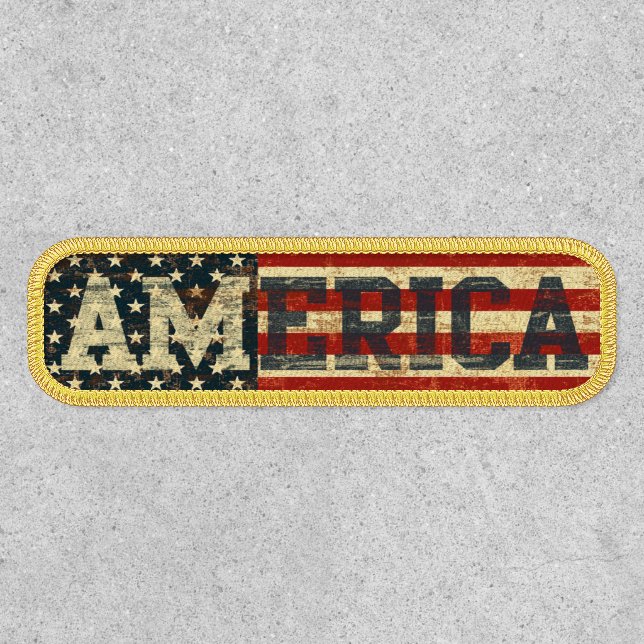 America Flag USA Patch (Front)