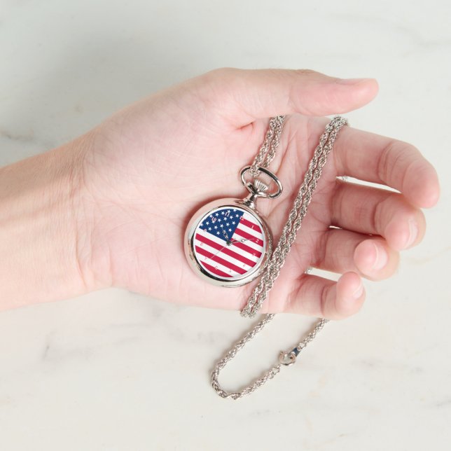 America Flag Watch (Hand)