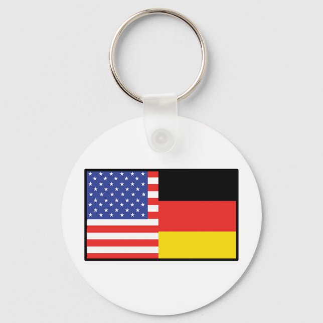 America Germany Keychain (Front)
