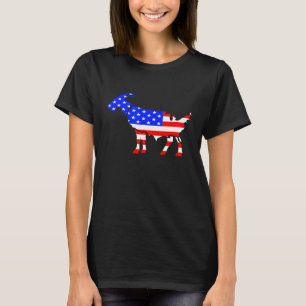 America Goat Greatest Country In The World Of All T-Shirt