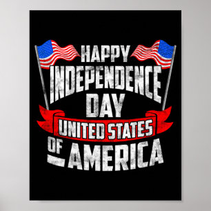 America happy independence day  poster