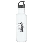 America Has No King Classic Stainless Steel Water Bottle
