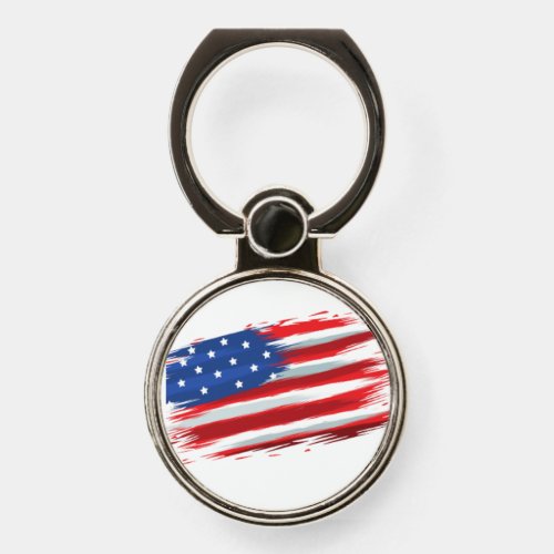 America Hold the Spirit of Freedom Phone Ring Stand