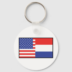 America Holland Keychain