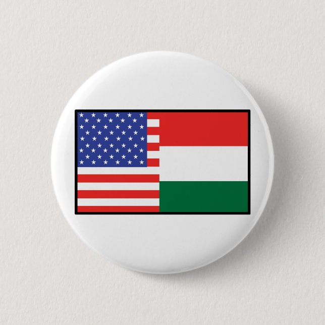 America Hungary Button (Front)