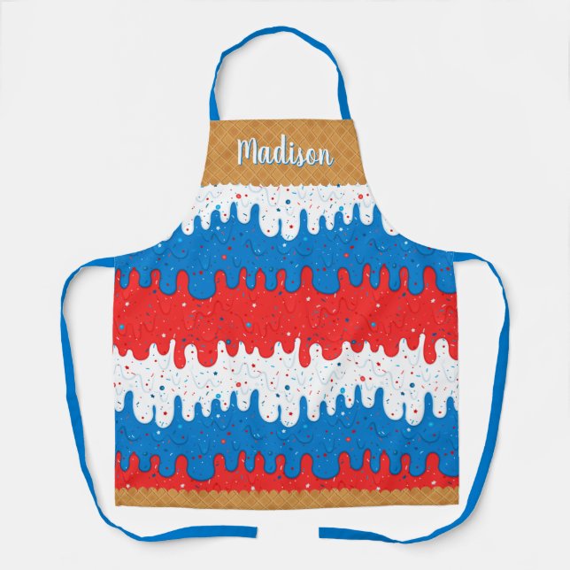 America Ice Cream Apron (Front)
