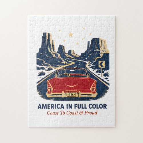 America In Full Color Puzzle