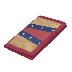 America-Inspired Art   Flags, Jerseys & 4th of Jul Tri-fold Wallet