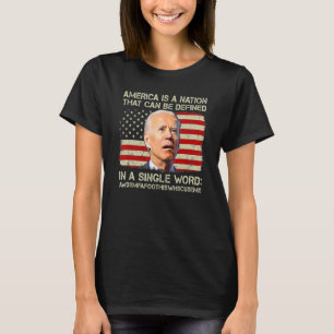 America Is A Nation That Can Be Defined In A Singl T-Shirt