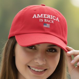 America Is Back 250th Anniversary Patriotic Hat