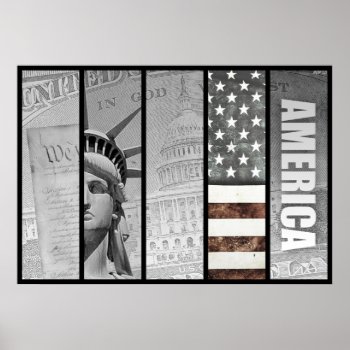 America Is Exceptional Poster by politix at Zazzle
