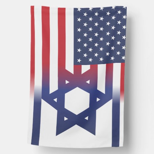 America Israel Flag