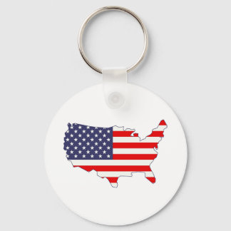 America Keychain