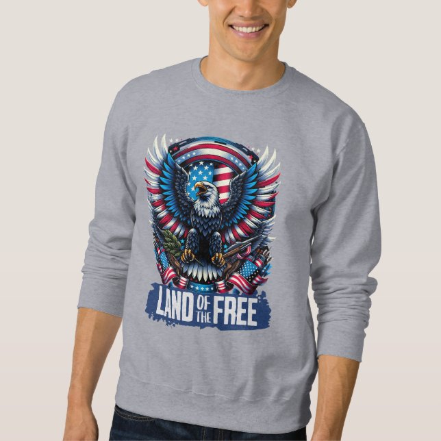 America land of freedom sweatshirt (Front)