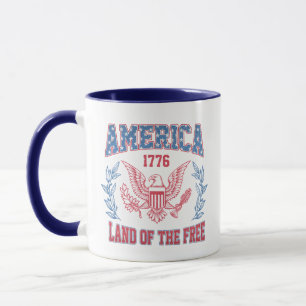 America Land of the Free Mug