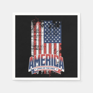 America - Land of the free Napkins