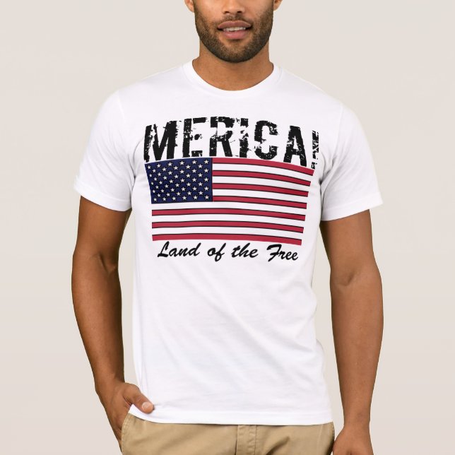America Land of the Free Shirt (Front)