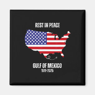 America Map Gulf Of Mexico President Gulf Of Usa  Magnet
