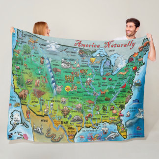America Naturally Fleece Blanket